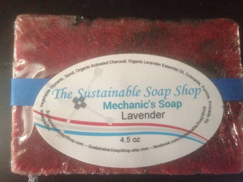 Mechanik Grit Soap - Autobody, Die Herren Unisex Landwirt Garage Arbeiter Schmutzig Verhärtet Hände Bimsstein Seife von Etsy - SustainableSoapShop