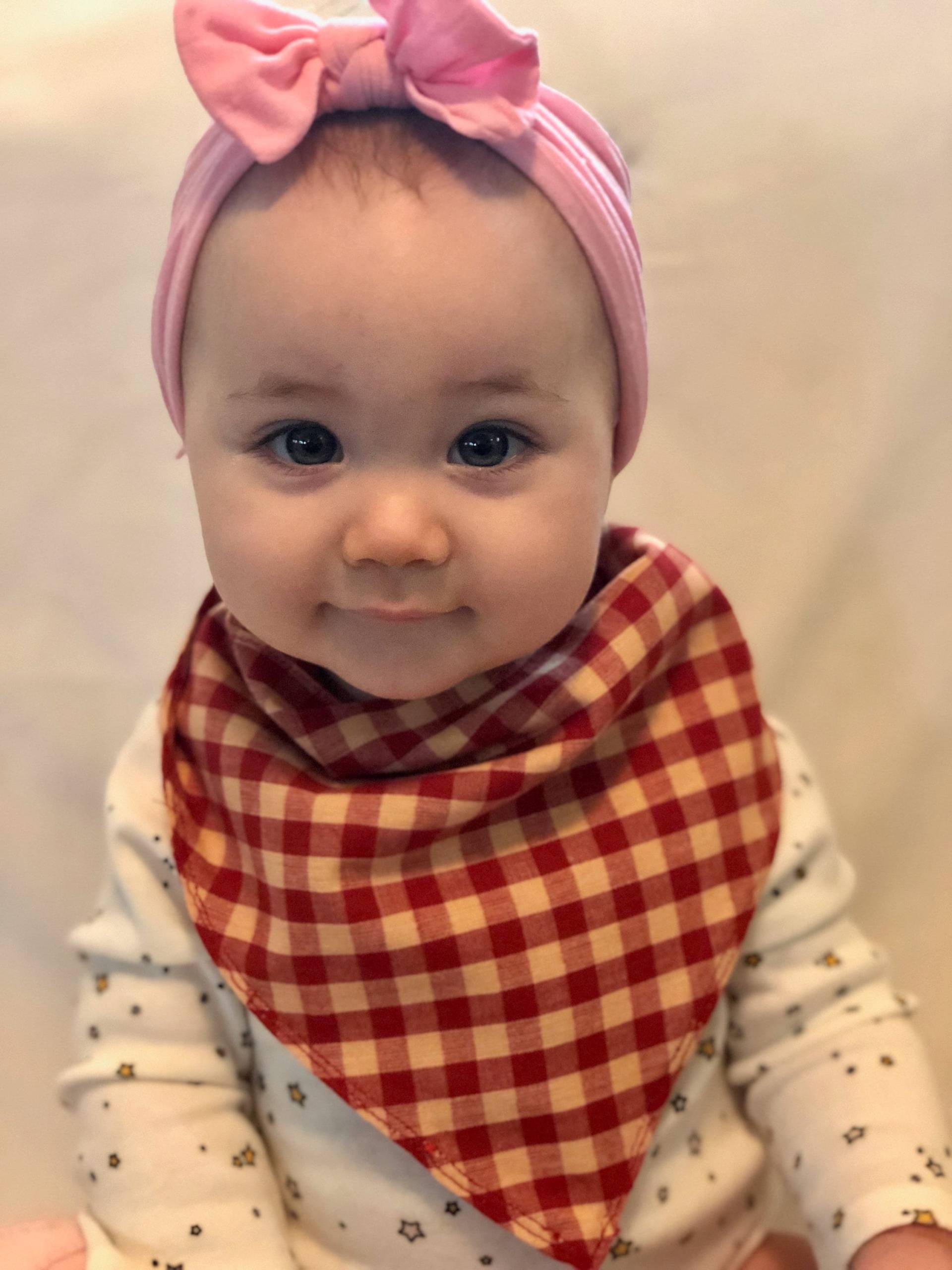 Karierte Unisex Baby Mädchen Junge Mode/Drool Lätzchen von Etsy - SuzysSewingStore