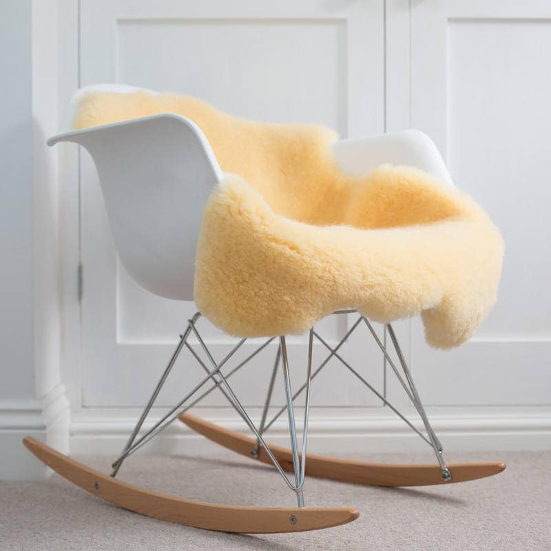 Creme Shearling Schaffell, Cornish Cream , Echtes Schaffell von Etsy - Swedishdalahorse