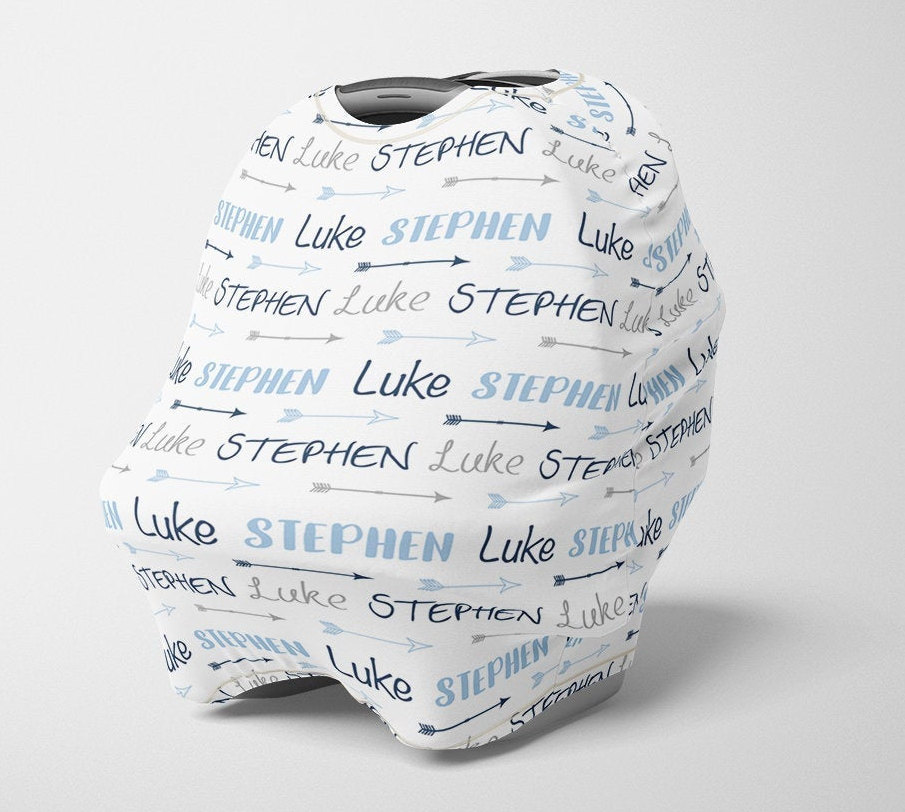 Personalisierter Pfeil Autositz Baldachin, Dehnbarer Autositzbezug, 4 in 1 Abdeckung, Junge Benutzerdefinierte Krankenpflege Abdeckung Personalisierter Pfeil Autositz Baldachin, Dehnbarer Autositzbezug, 4 in 1 Abdeckung, Junge Benutzerdefinierte Krankenpflege Abdeckung von Etsy - SweetBabyDays