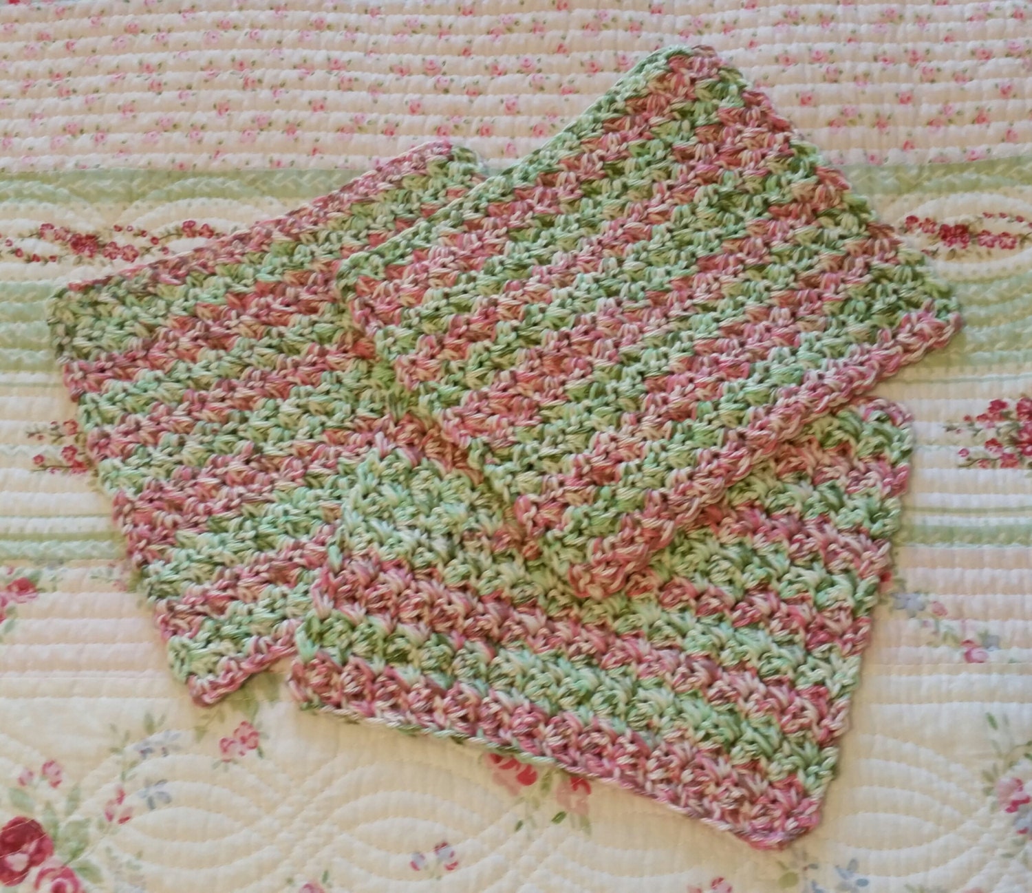 Garten Gehäkelte Baby-Waschlappen | 3Er-Set von Etsy - SweetPeaandBubbaBaby