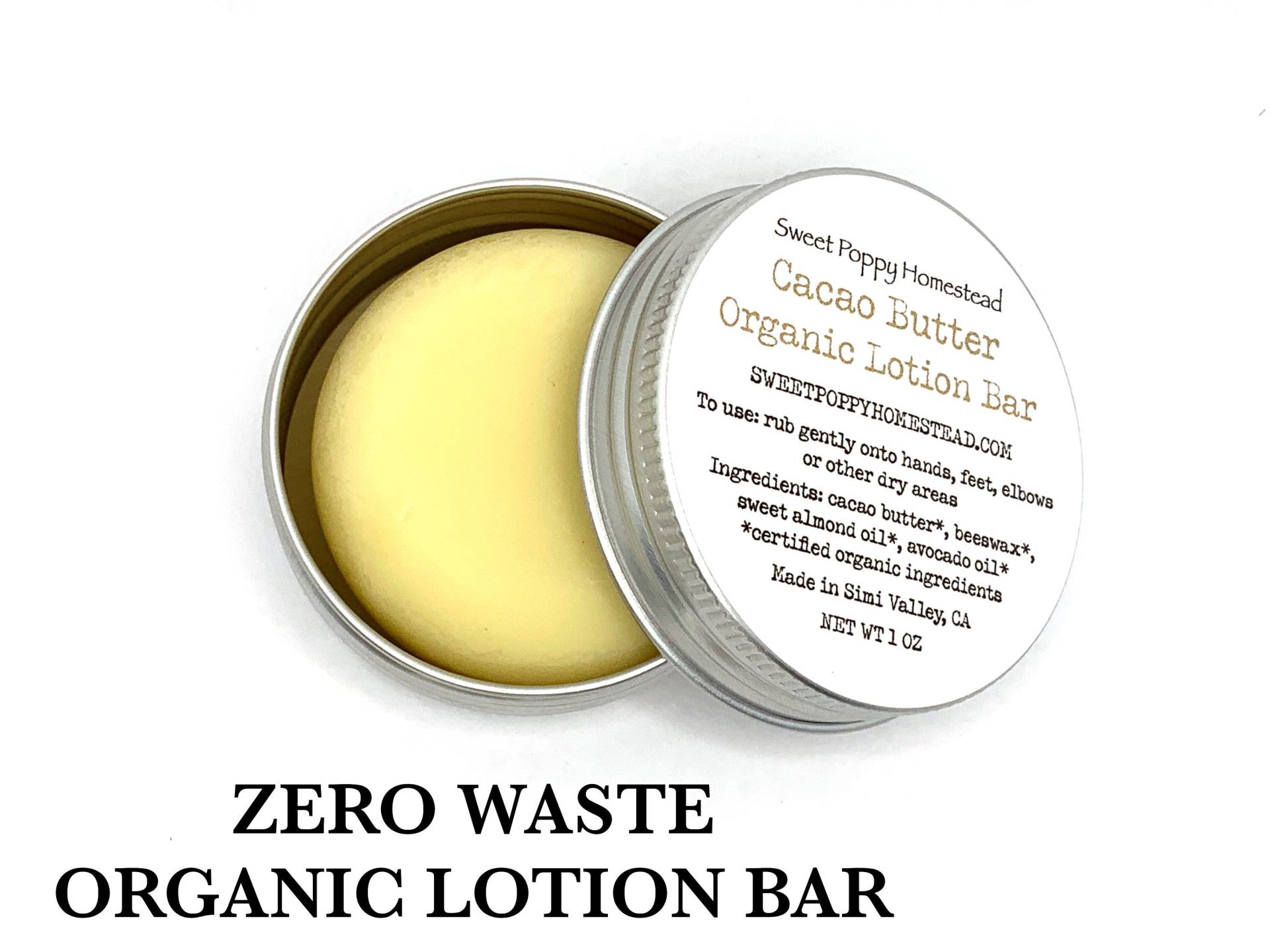 Lotions Bar | Zero Waste Organic Cacao Butter Solid Lotion 100% Natürliche Harte Duftlos Lotions Bar | Zero Waste Organic Cacao Butter Solid Lotion 100% Natürliche Harte Duftlos von Etsy - SweetPoppyHomestead