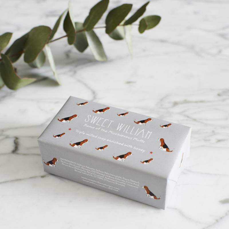 Beagle Dreifach Gefräste Seife von Etsy - SweetWilliamLondon