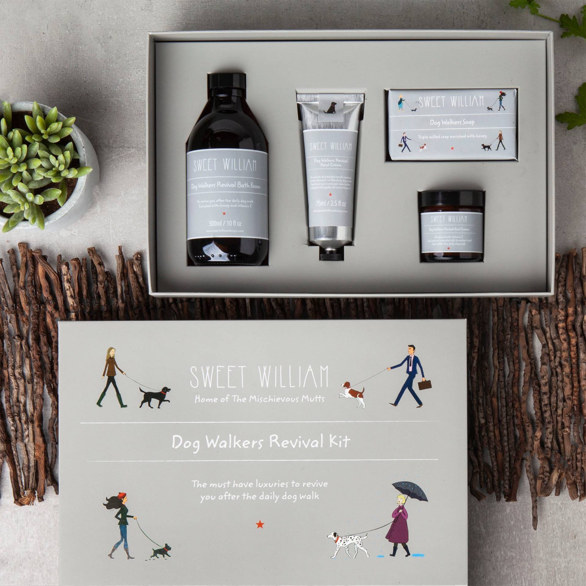 Dog Walkers Revival Kit von Etsy - SweetWilliamLondon