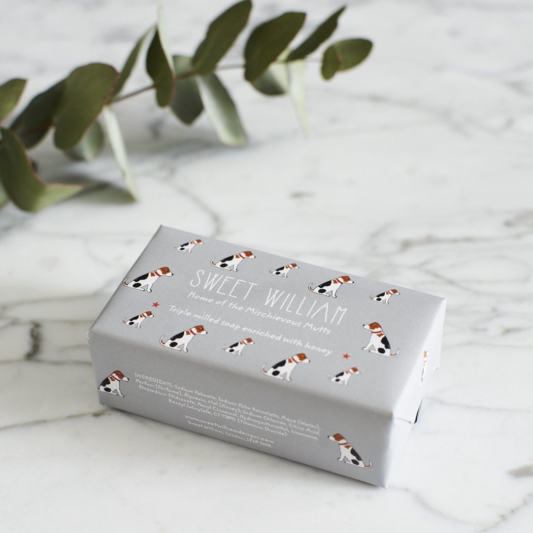 Jack Russell Dreifach Gefräste Seife von Etsy - SweetWilliamLondon
