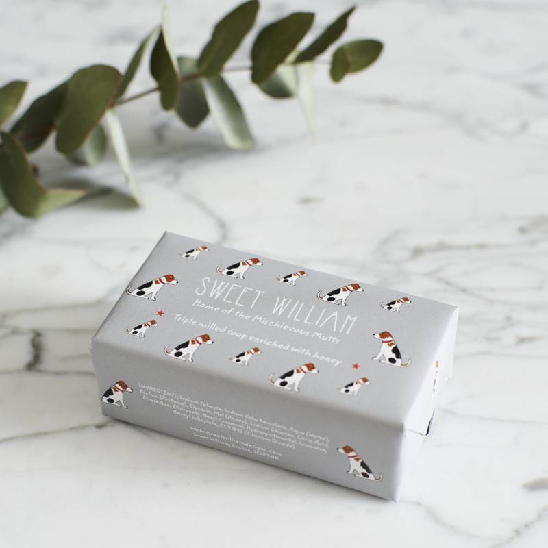 Jack Russell Dreifach Gefräste Seife von Etsy - SweetWilliamLondon
