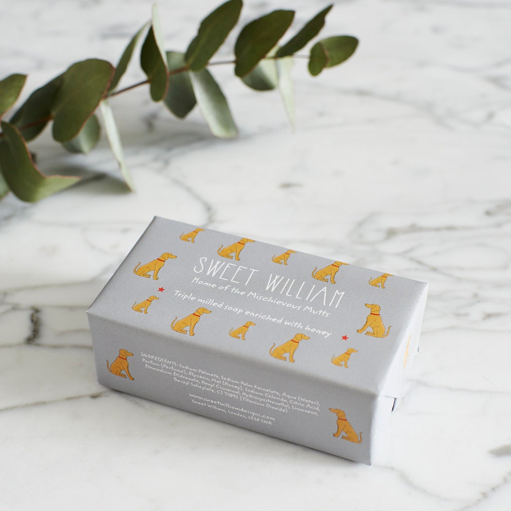 Vizsla Dreifach Gefräste Seife von Etsy - SweetWilliamLondon