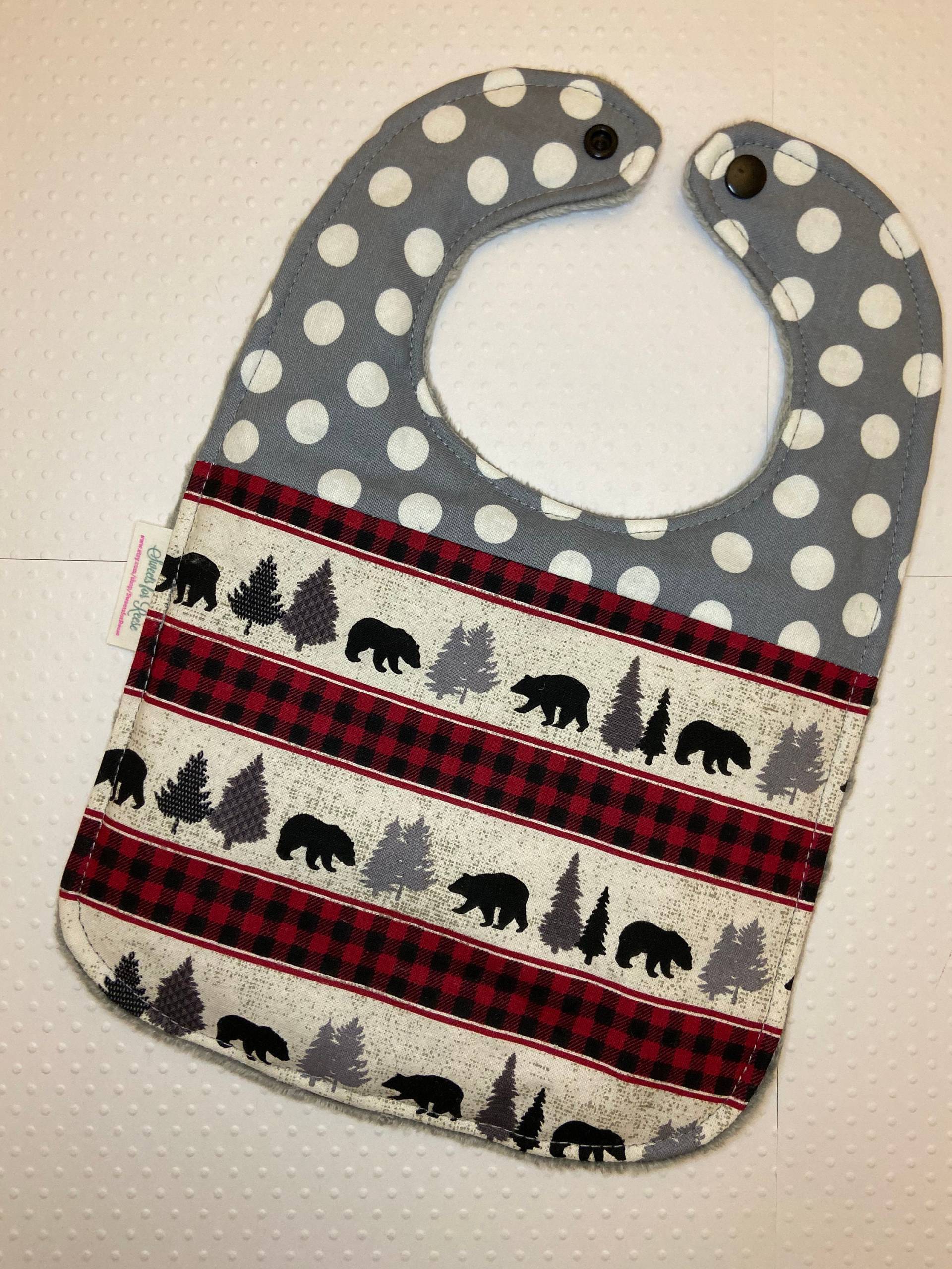 Wild One Bear Bib - Kleinkind | Passt Bis 24 Monate von Etsy - SweetsforReese