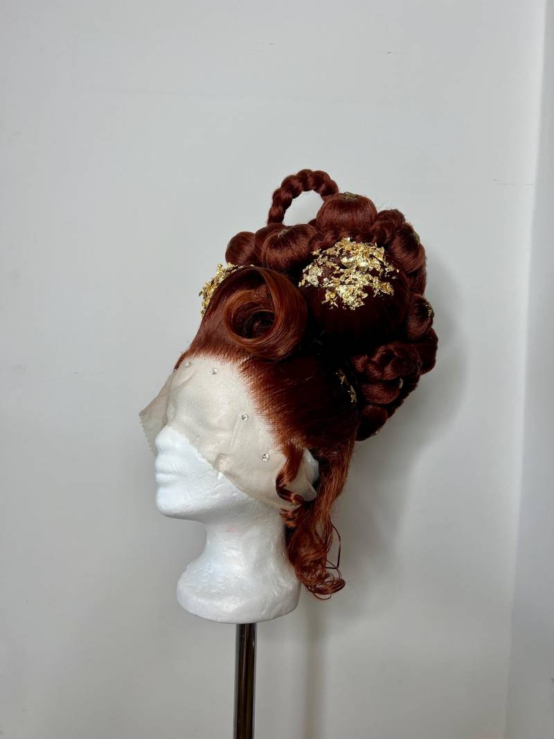 Kupferfarbene Lace Front Perücke Hochsteckfrisur Xxl Kupferfarbene Lace Front Perücke Hochsteckfrisur Xxl von Etsy - SymbaCloset