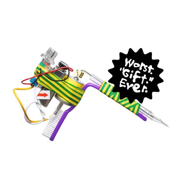 Tatgun/Diy Tattoo-Maschine Im Knast Stil Das Schlechteste Geschenk Überhaupt Lila Tatgun/Diy Tattoo-Maschine Im Knast Stil Das Schlechteste Geschenk Überhaupt Lila von Etsy - TATGUNS