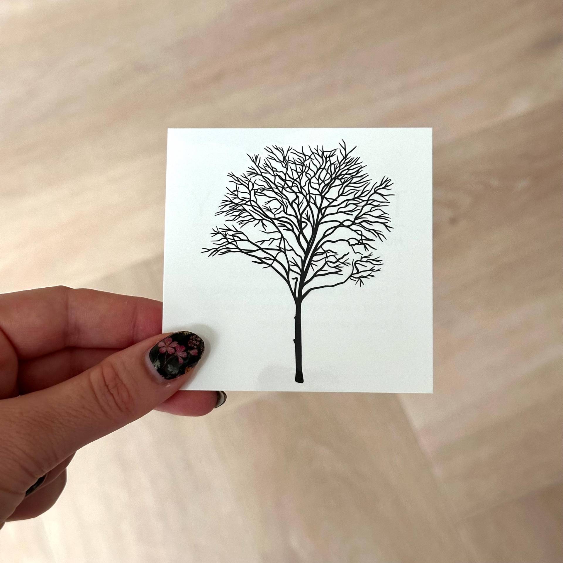 Baum | 2Er-Set - Temporäres Tattoo Baum | 2Er-Set - Temporäres Tattoo von Etsy - TATTOODAY