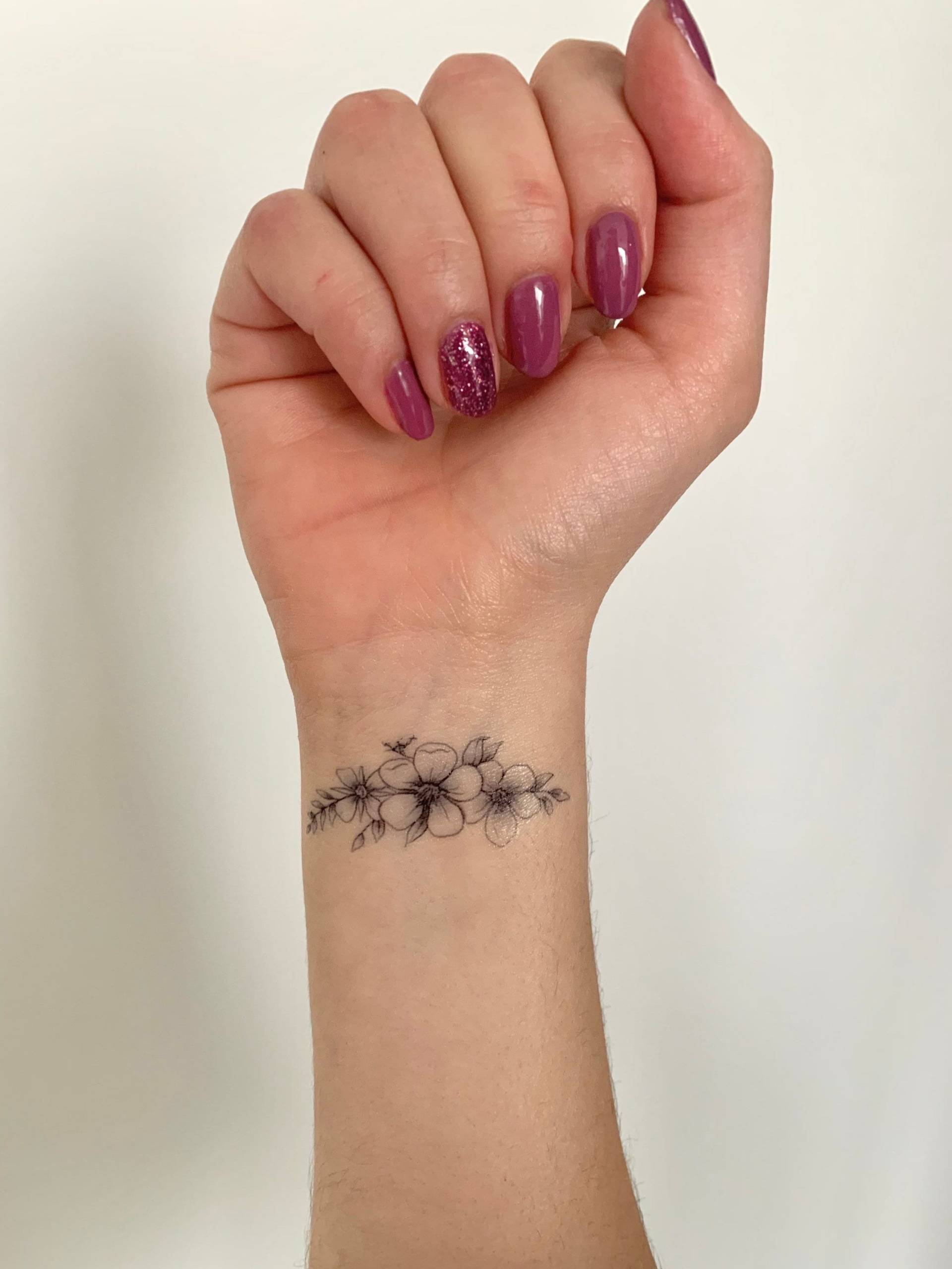 Floral G | 2Er-Set - Temporäres Tattoo Floral G | 2Er-Set - Temporäres Tattoo von Etsy - TATTOODAY