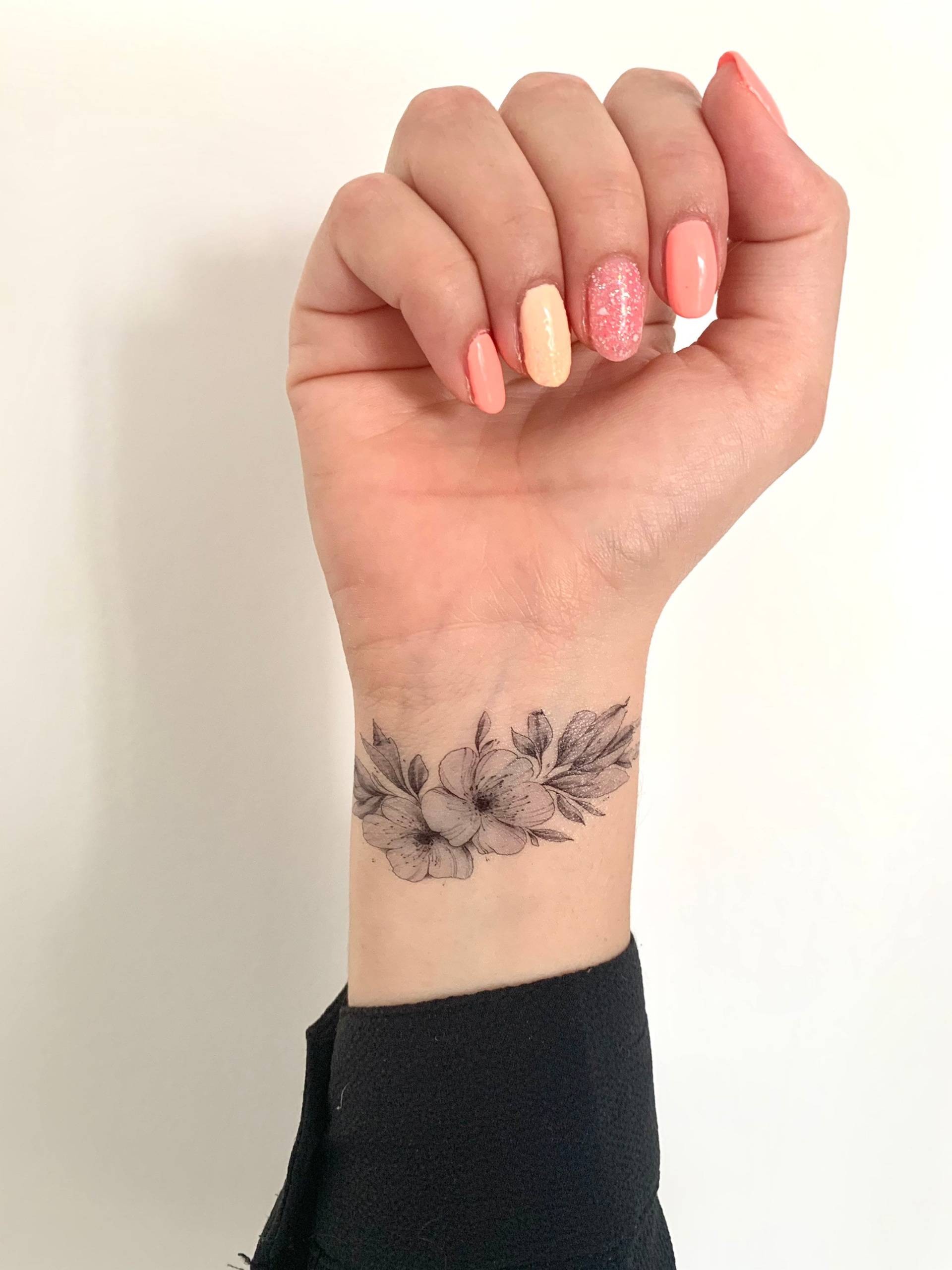 Floral I | 2Er-Set - Temporäres Tattoo Floral I | 2Er-Set - Temporäres Tattoo von Etsy - TATTOODAY