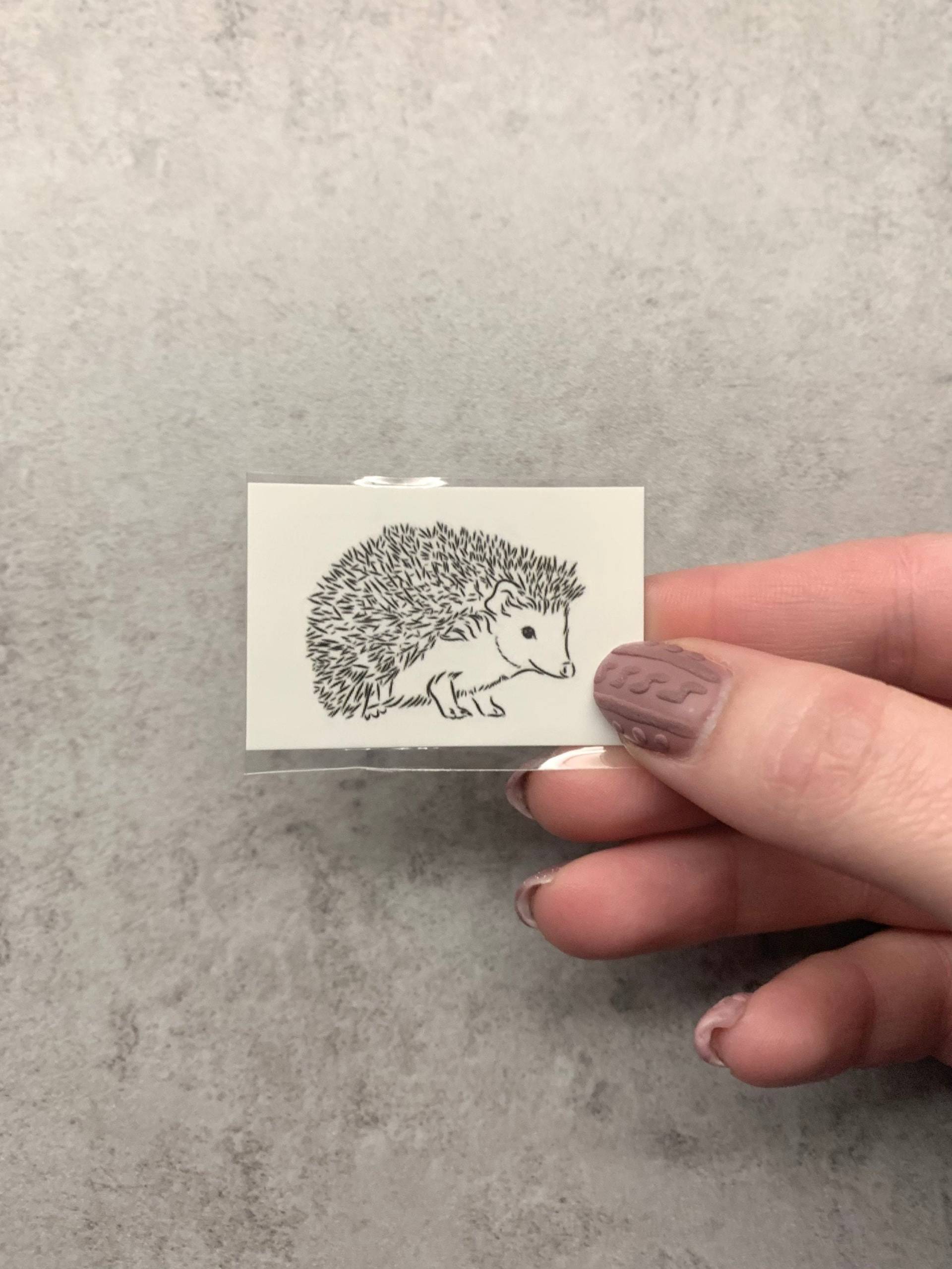 Igel | 2Er-Set - Temporäres Tattoo Igel | 2Er-Set - Temporäres Tattoo von Etsy - TATTOODAY