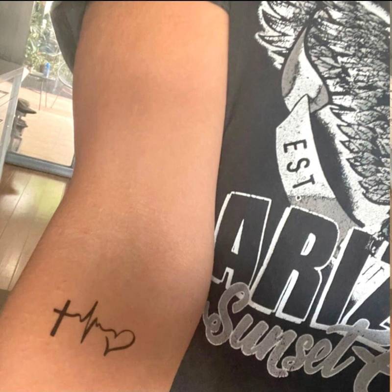Love Hope Faith | 2Er Set - Temporäres Tattoo Love Hope Faith | 2Er Set - Temporäres Tattoo von Etsy - TATTOODAY