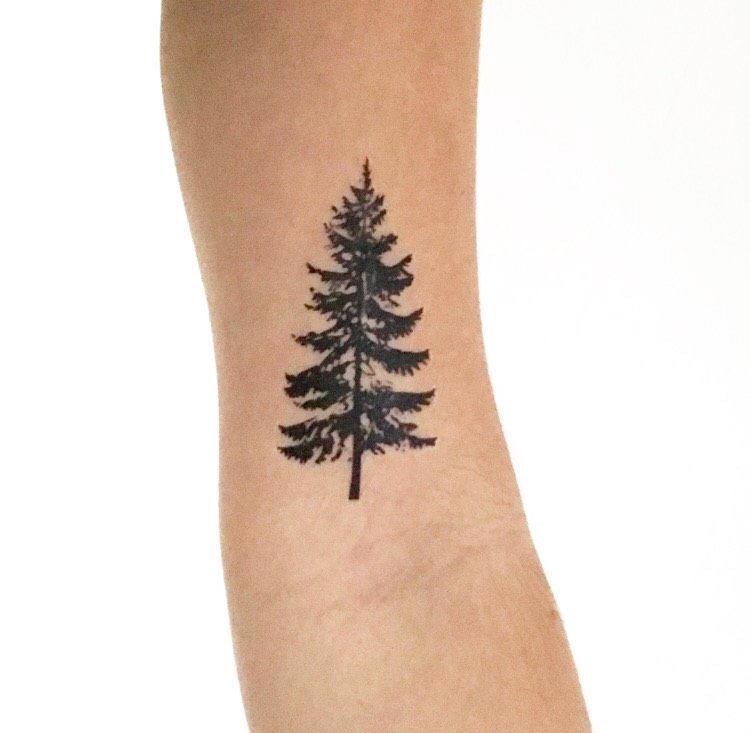 Tannenbaum | 2Er-Set - Temporäres Tattoo Tannenbaum | 2Er-Set - Temporäres Tattoo von Etsy - TATTOODAY