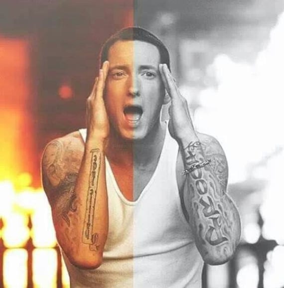 Eminem Temporäre Tattoos Für Tracht Eminem Temporäre Tattoos Für Tracht von Etsy - TATTOOSBYFRENZYFLARE