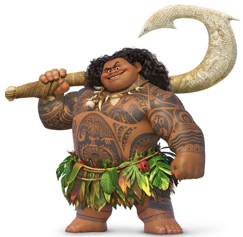 Personalisierte Maui Moana Temporäre Tattoos Für Cosplay von Etsy - TATTOOSBYFRENZYFLARE