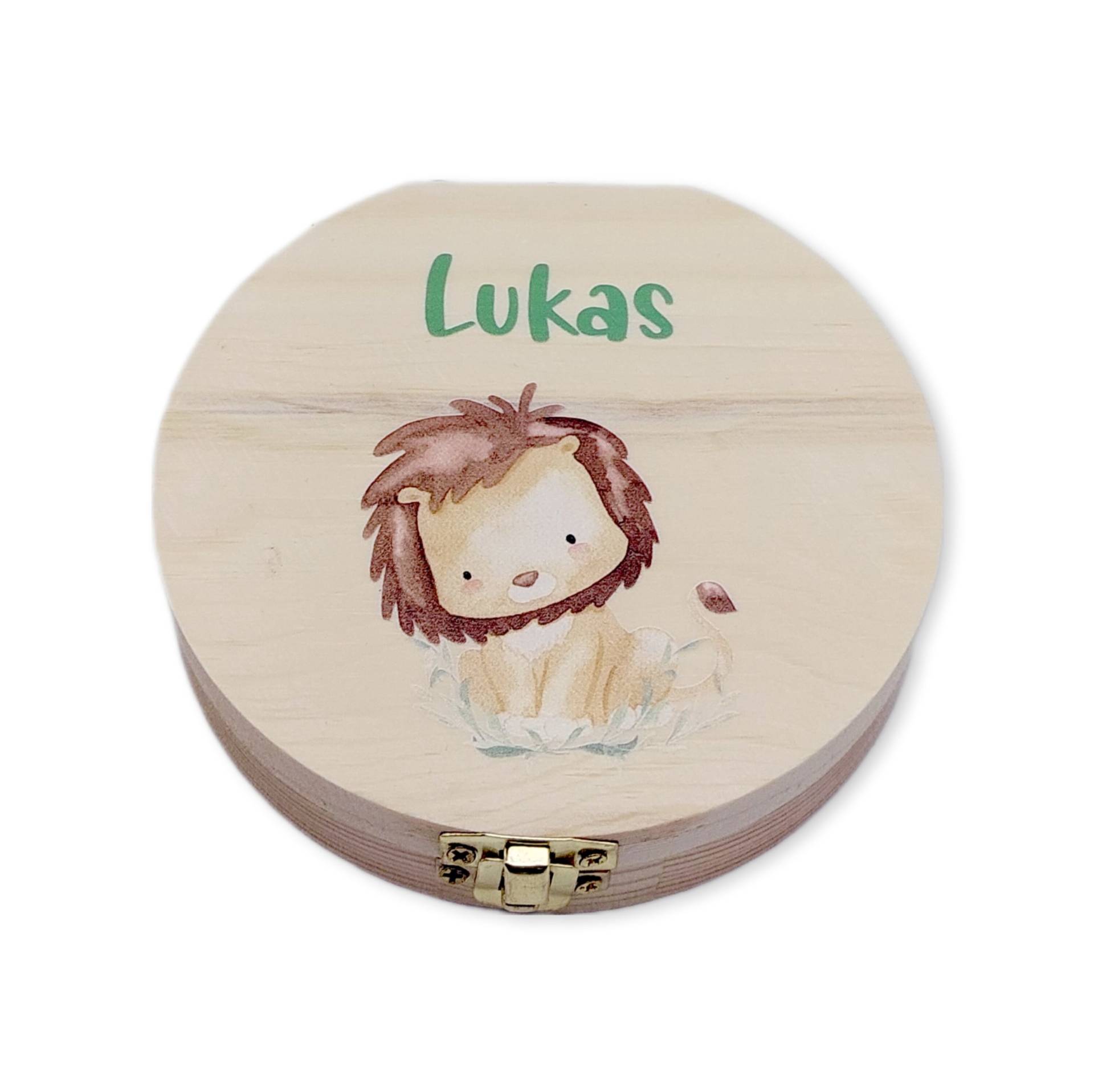 Milchzahndose Personalisiert/ Milchzahnbox Aus Holz "Löwe" Milchzahndose Personalisiert/ Milchzahnbox Aus Holz "Löwe" von Etsy - TENII