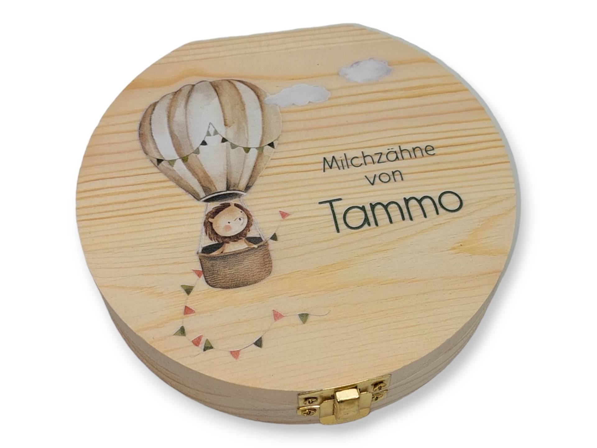 Milchzahndose Personalisiert "Heißluftballon Löwe"/Milchzahnbox Aus Holz Milchzahndose Personalisiert "Heißluftballon Löwe"/Milchzahnbox Aus Holz von Etsy - TENII