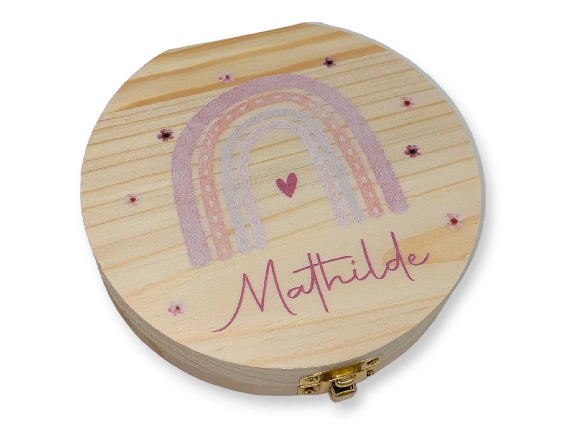 Milchzahndose Personalisiert "Regenbogen Pastell"/Milchzahnbox Aus Holz Milchzahndose Personalisiert "Regenbogen Pastell"/Milchzahnbox Aus Holz von Etsy - TENII
