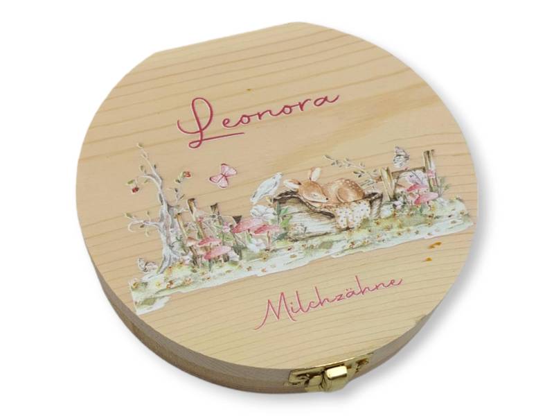 Milchzahndose Personalisiert "Rehkits"/Milchzahnbox Aus Holz von Etsy - TENII