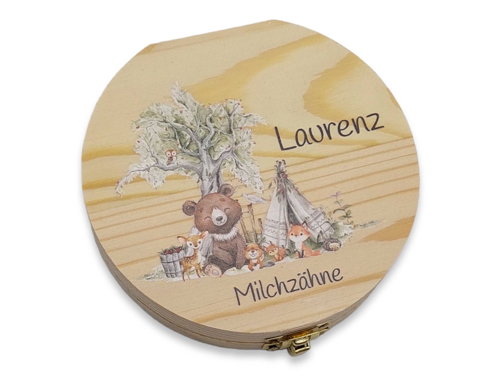 Milchzahndose Personalisiert "Waldtiere 2"/Milchzahnbox Aus Holz Milchzahndose Personalisiert "Waldtiere 2"/Milchzahnbox Aus Holz von Etsy - TENII