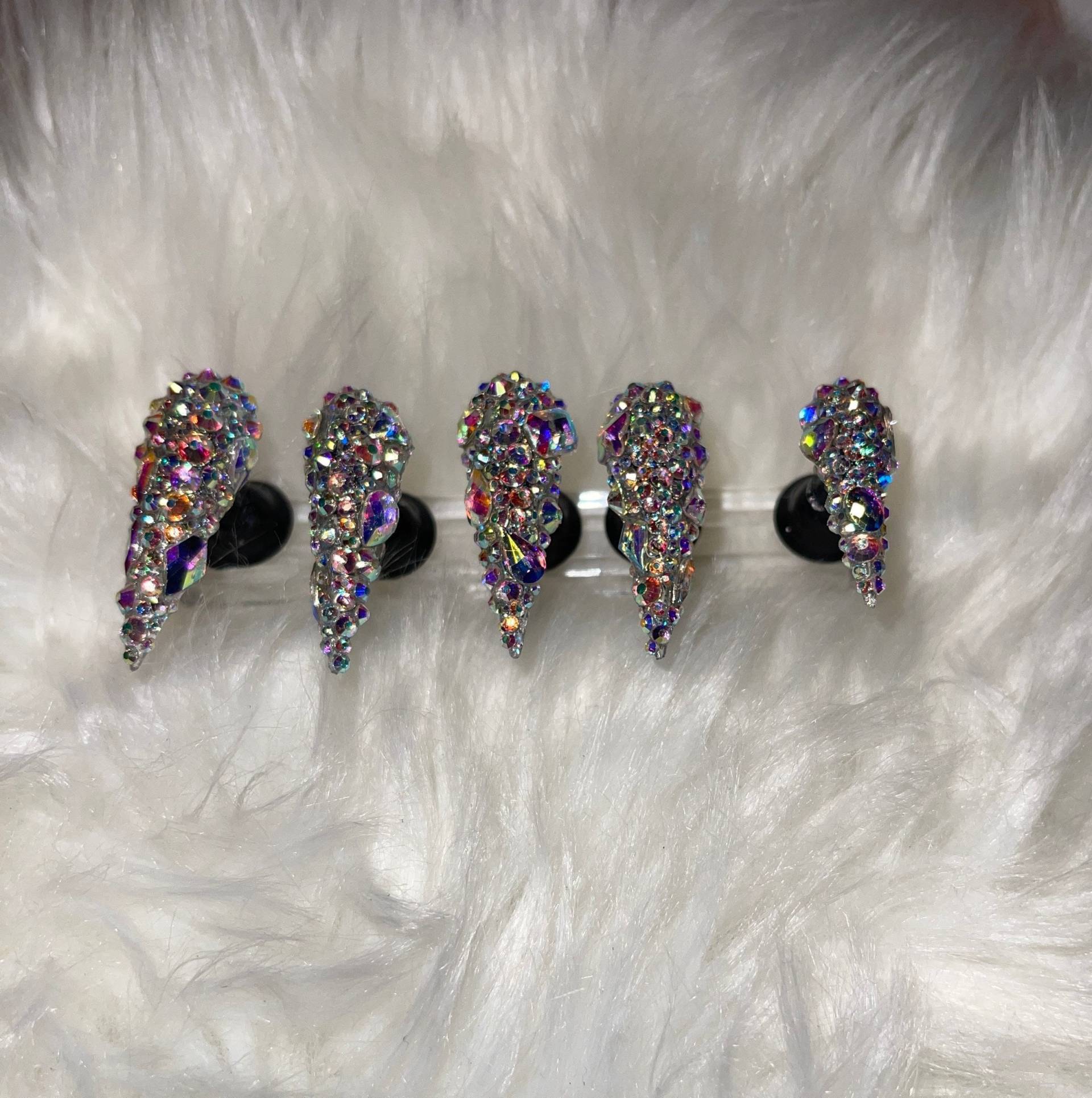 Bacardi Ice| Xxl Full Bling Nägel | Ultimative Glam Press On Nails Bacardi Ice| Xxl Full Bling Nägel | Ultimative Glam Press On Nails von Etsy - THEVVSLAB