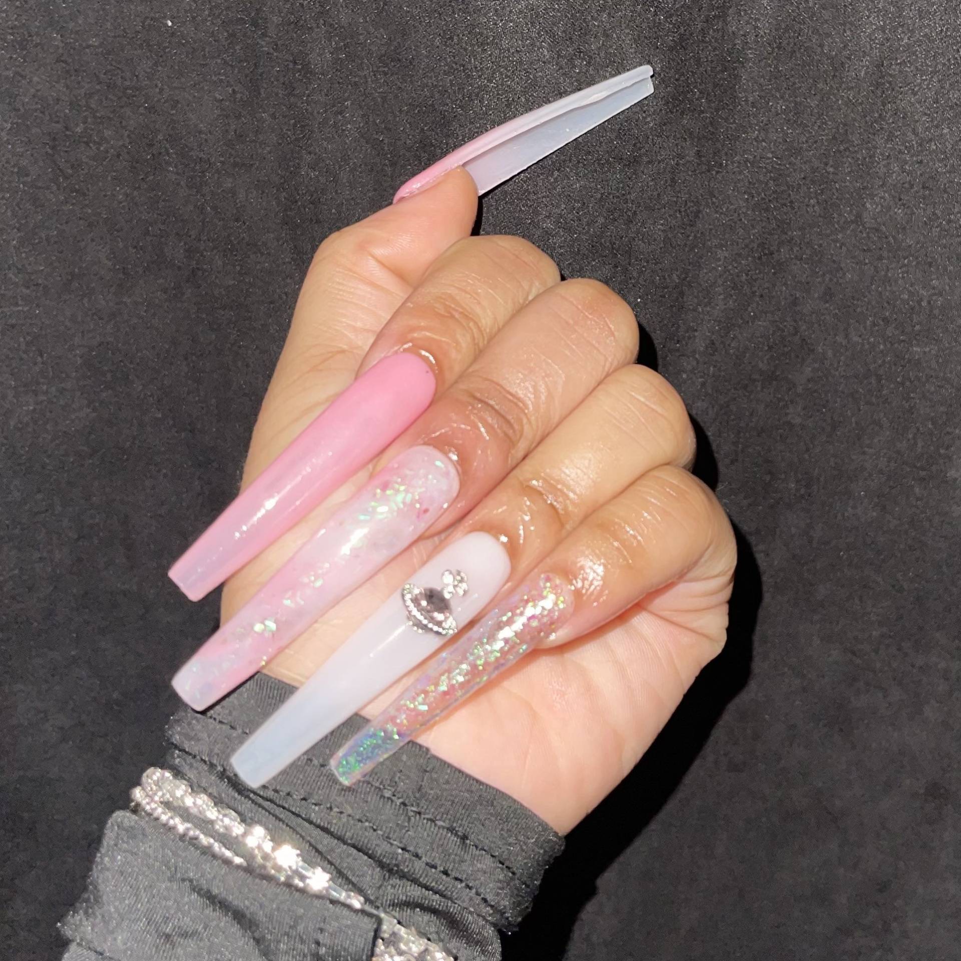 Galaxie| Luxe Acryl Extendo Press On Nails| Thevvslab Galaxie| Luxe Acryl Extendo Press On Nails| Thevvslab von Etsy - THEVVSLAB