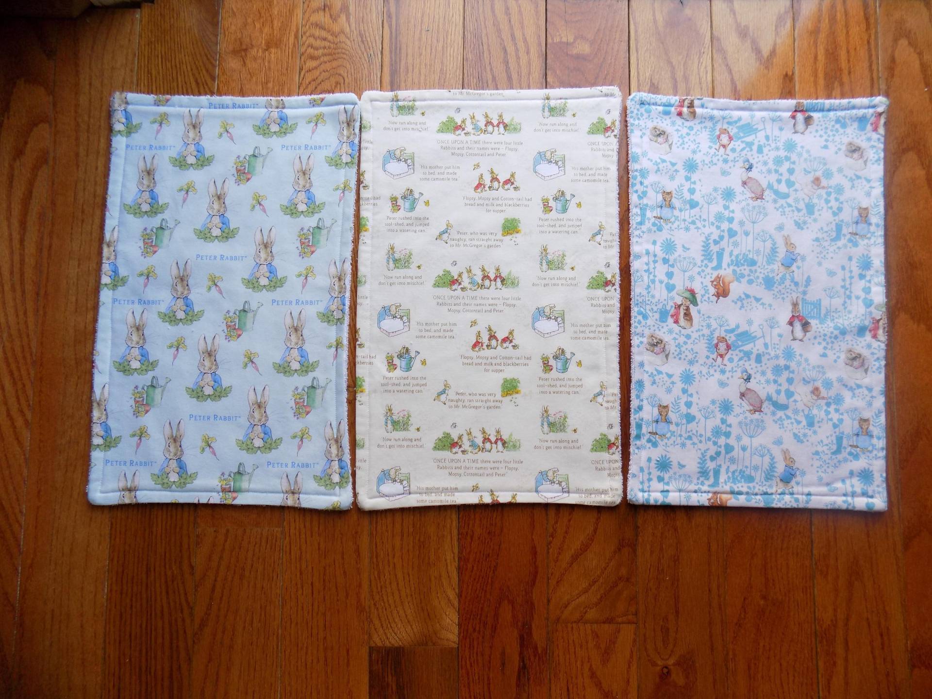 3Er Set Spucktücher Von Peter Rabbit 3Er Set Spucktücher Von Peter Rabbit von Etsy - TJsCountryCreations