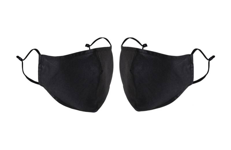 Jugendmaske - Wiederverwendbare Baumwollmaske. Dehnbare, Verstellbare Ohrschlaufen, Filtertasche, Nasendraht. Schlichte Maske, Einfarbig, Ohne Design von Etsy - TMerchStore