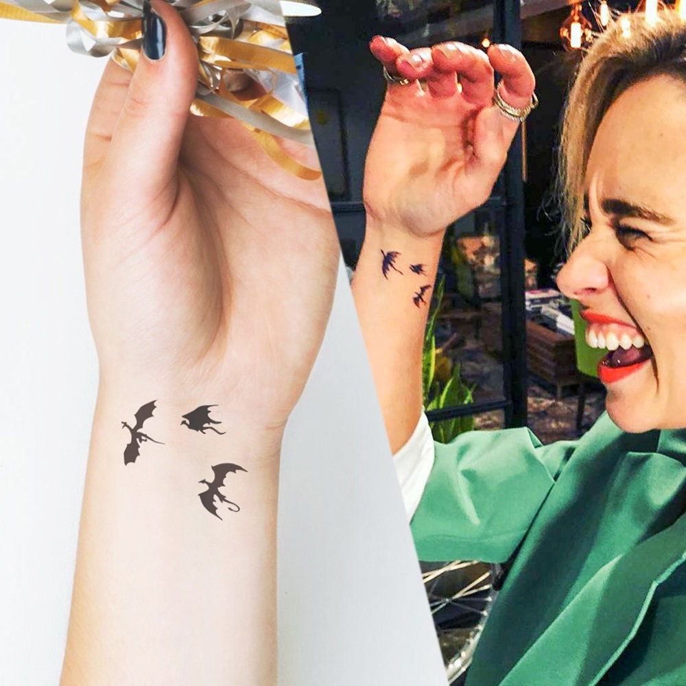 Little Dragon - Temporäre Tattoos | 2Er Set Little Dragon - Temporäre Tattoos | 2Er Set von Etsy - TTTattoodotcom