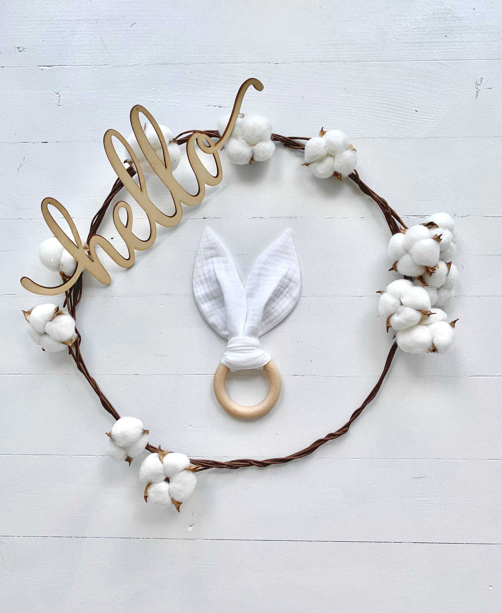 Naturholz-Beißring Mit Musselin Naturholz-Beißring Mit Musselin von Etsy - TUTTIFRUTTIhandmade