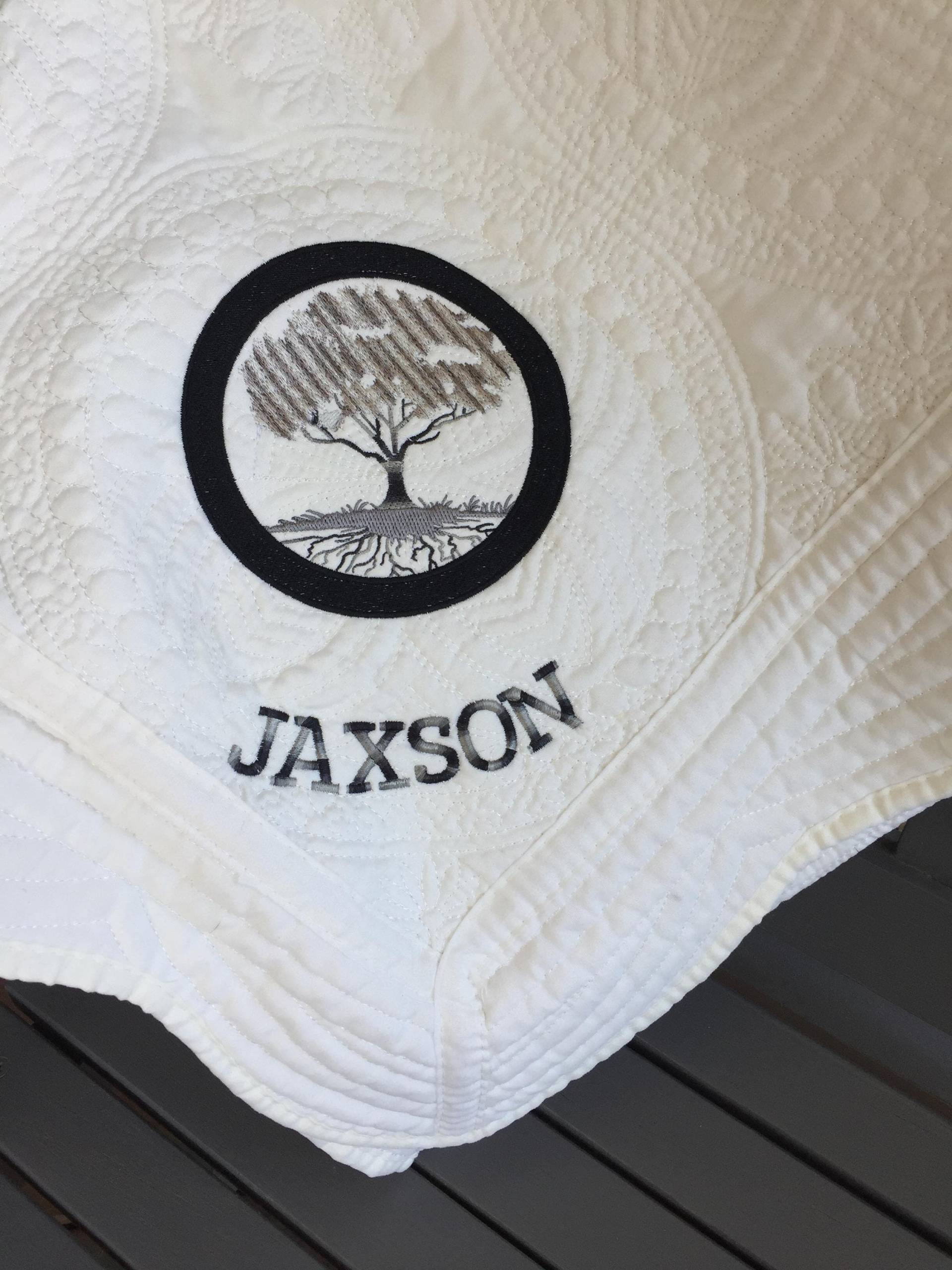 Benutzerdefinierte Baby Quilt, Bestickt, Personalisiert, Baby-Dusche von Etsy - TaamkysHuggables