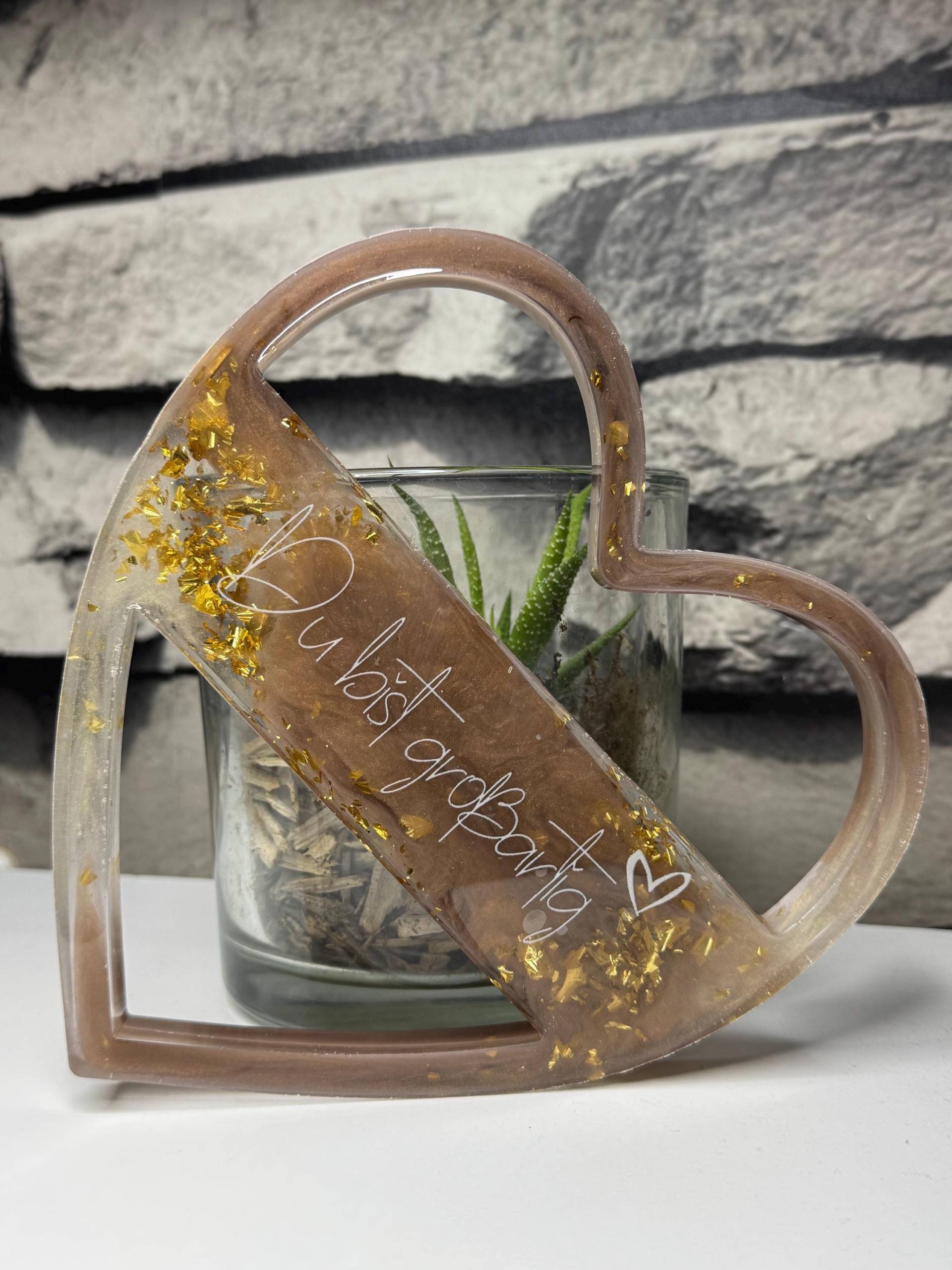 Herz Aus Epoxidharz | Resinherz Epoxidherz Sprüche Personalisierte Dekoration Haustürdeko Homedecor Türdeko Edel Spruchherz von Etsy - TamiisZauberstueble