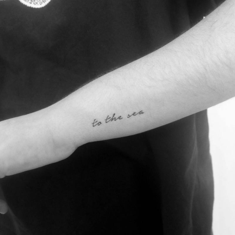 Ans Meer Temporäres Tattoo | 3Er Set von Etsy - Tatteco
