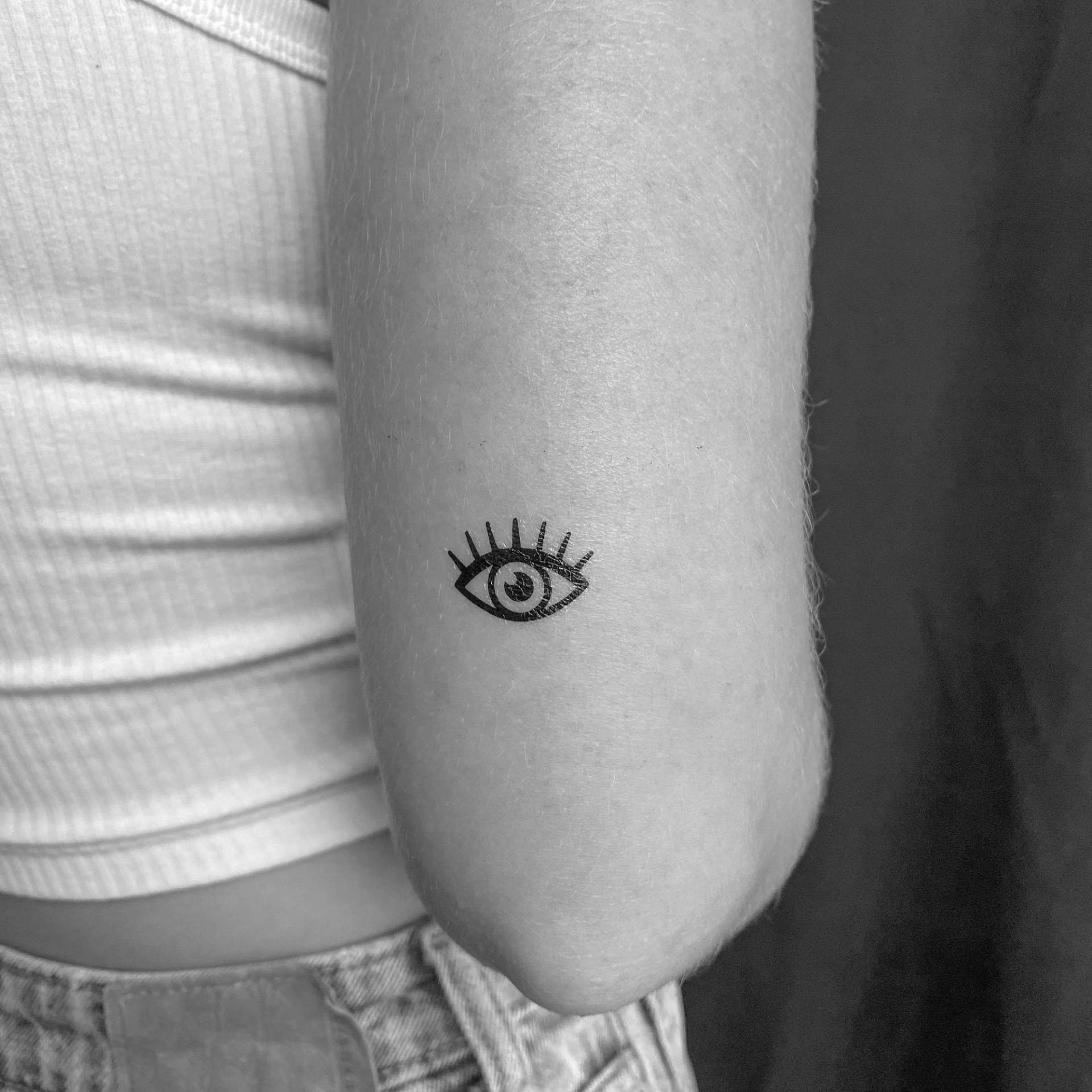 Auge Temporäres Tattoo | 3Er Set Auge Temporäres Tattoo | 3Er Set von Etsy - Tatteco