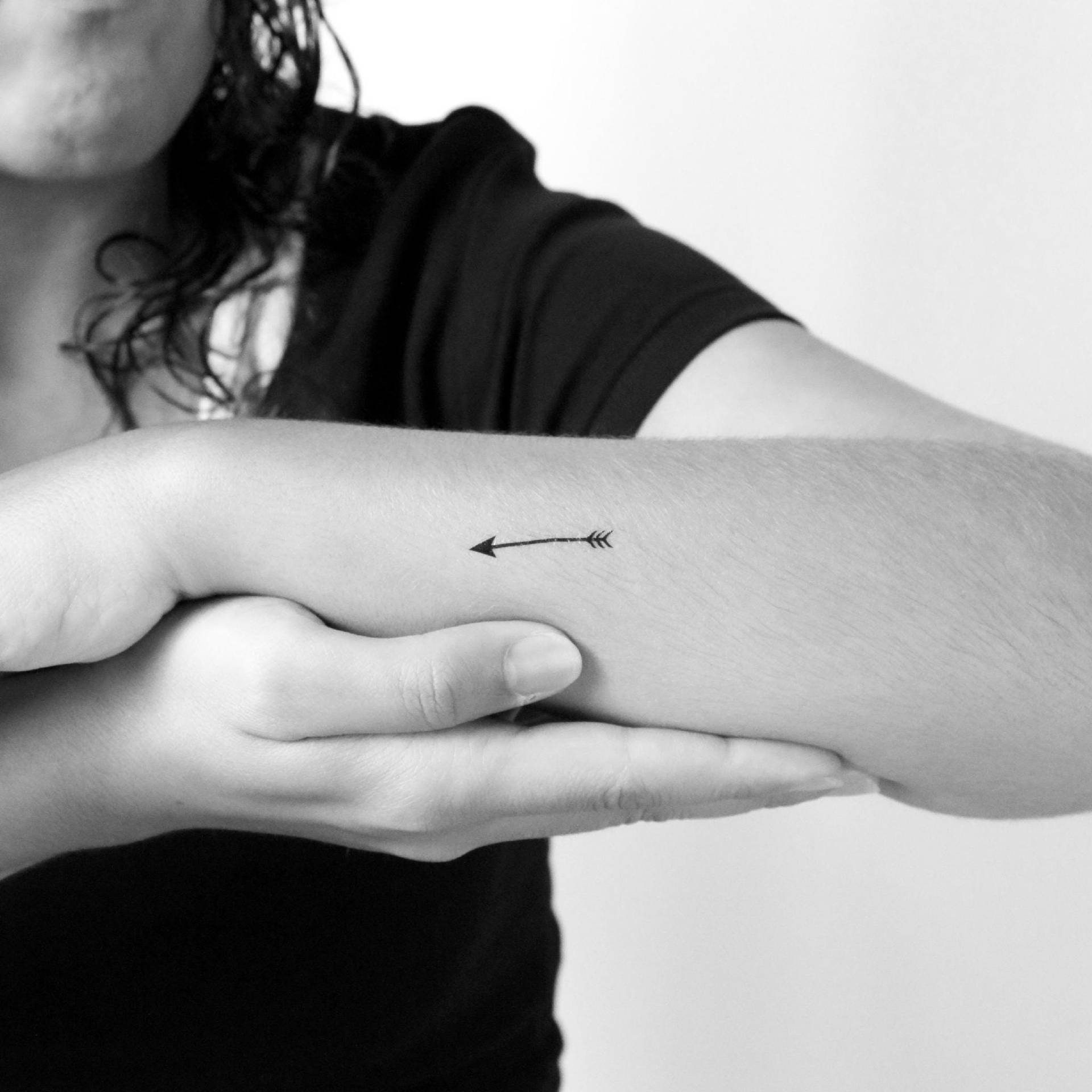 Kleines Pfeil Temporäres Tattoo | 3Er Set von Etsy - Tatteco