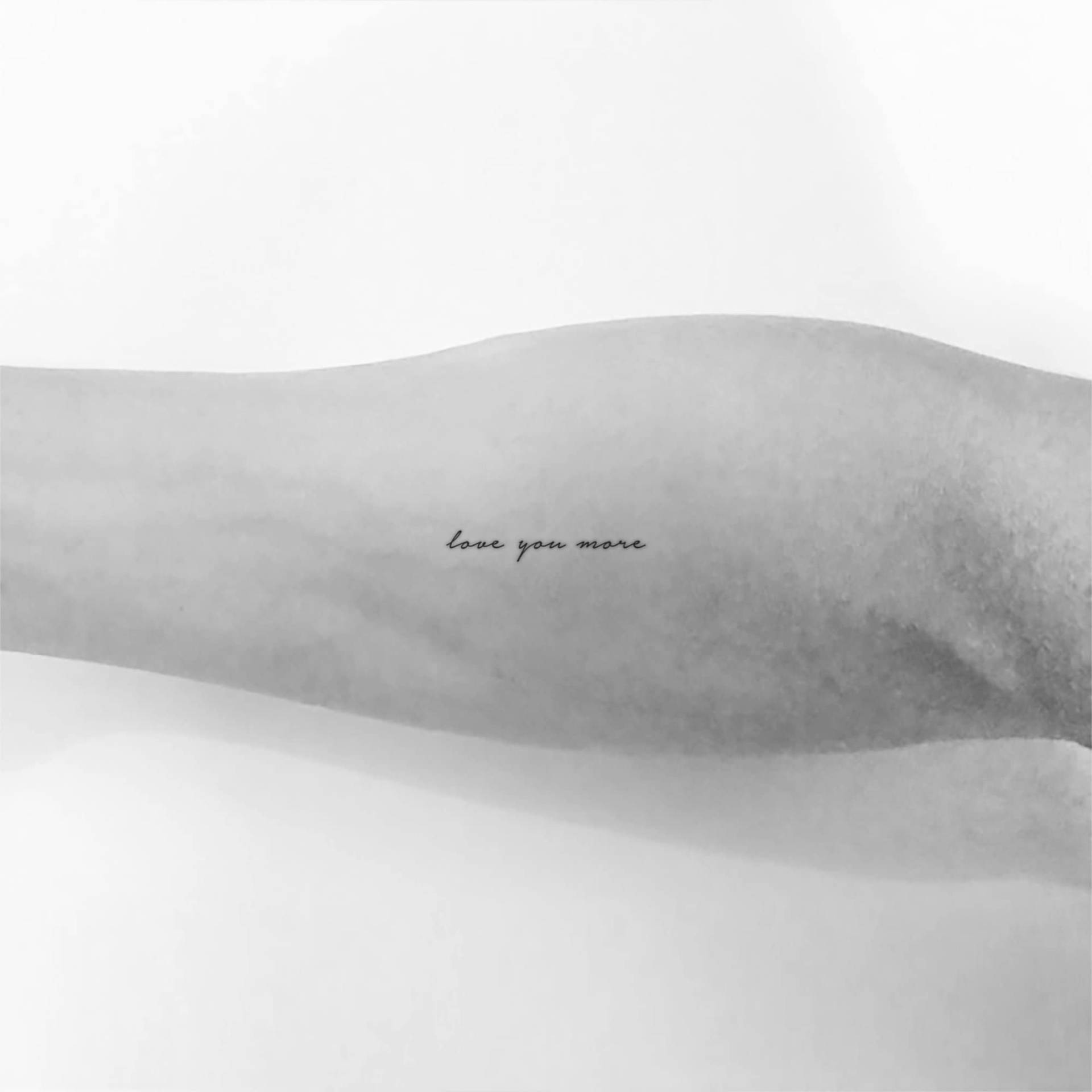 Love You More Temporäres Tattoo | 3Er Set Love You More Temporäres Tattoo | 3Er Set von Etsy - Tatteco