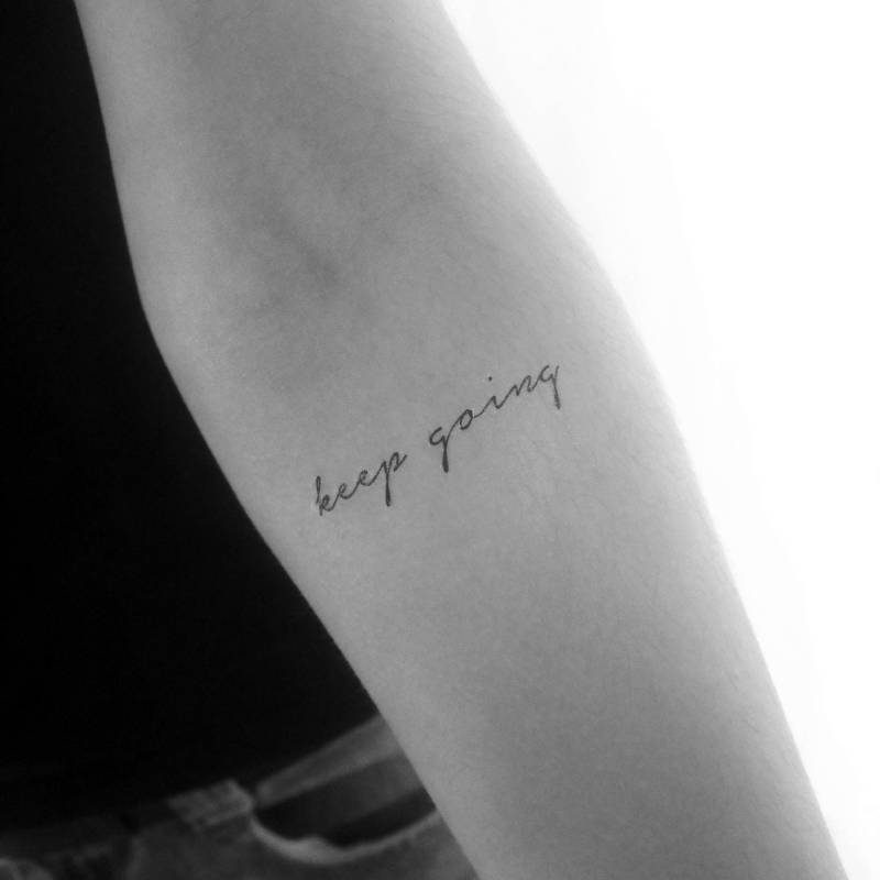 Weiter So Temporäres Tattoo | 3Er Set von Etsy - Tatteco