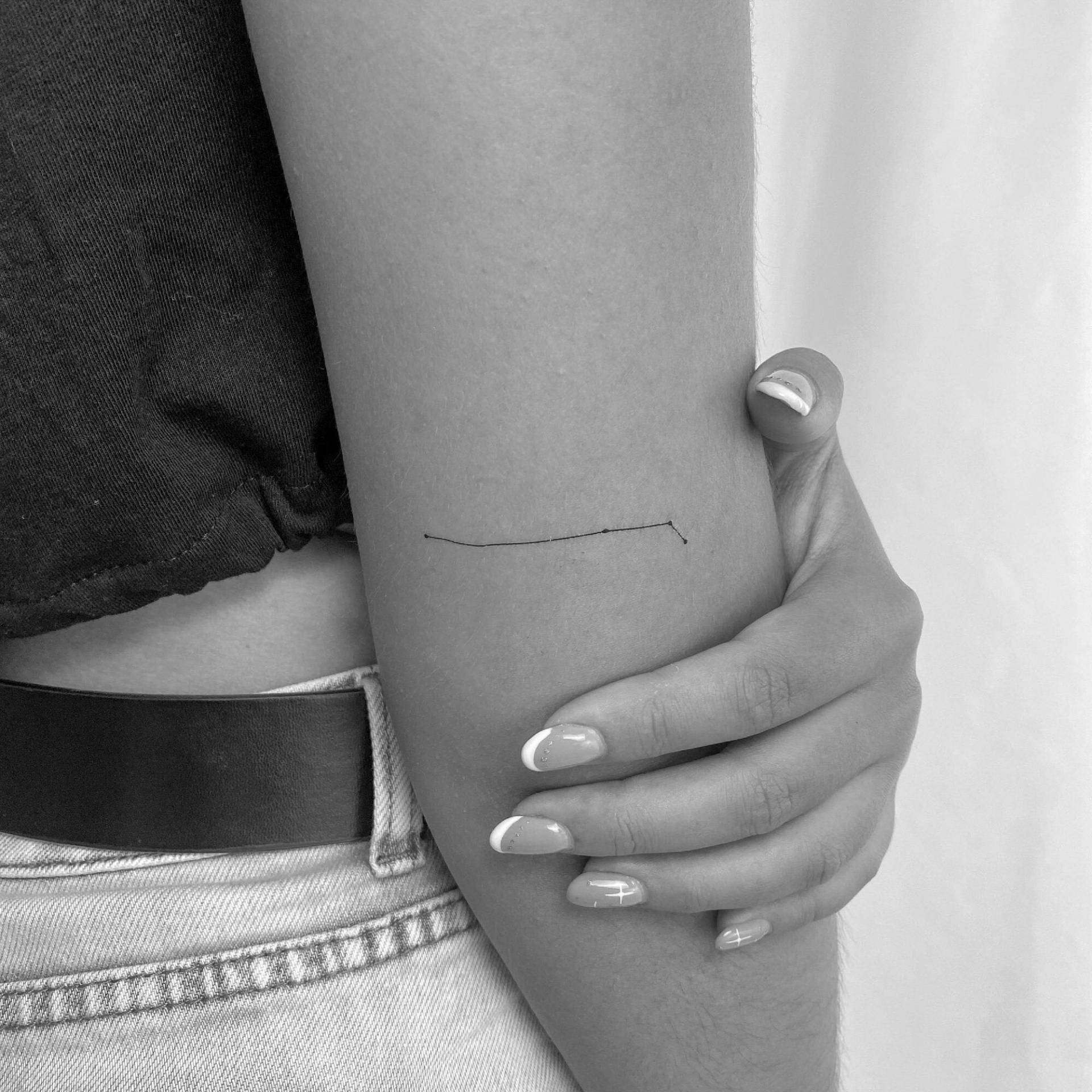 Widder Konstellation Temporäres Tattoo | 3Er Set Widder Konstellation Temporäres Tattoo | 3Er Set von Etsy - Tatteco