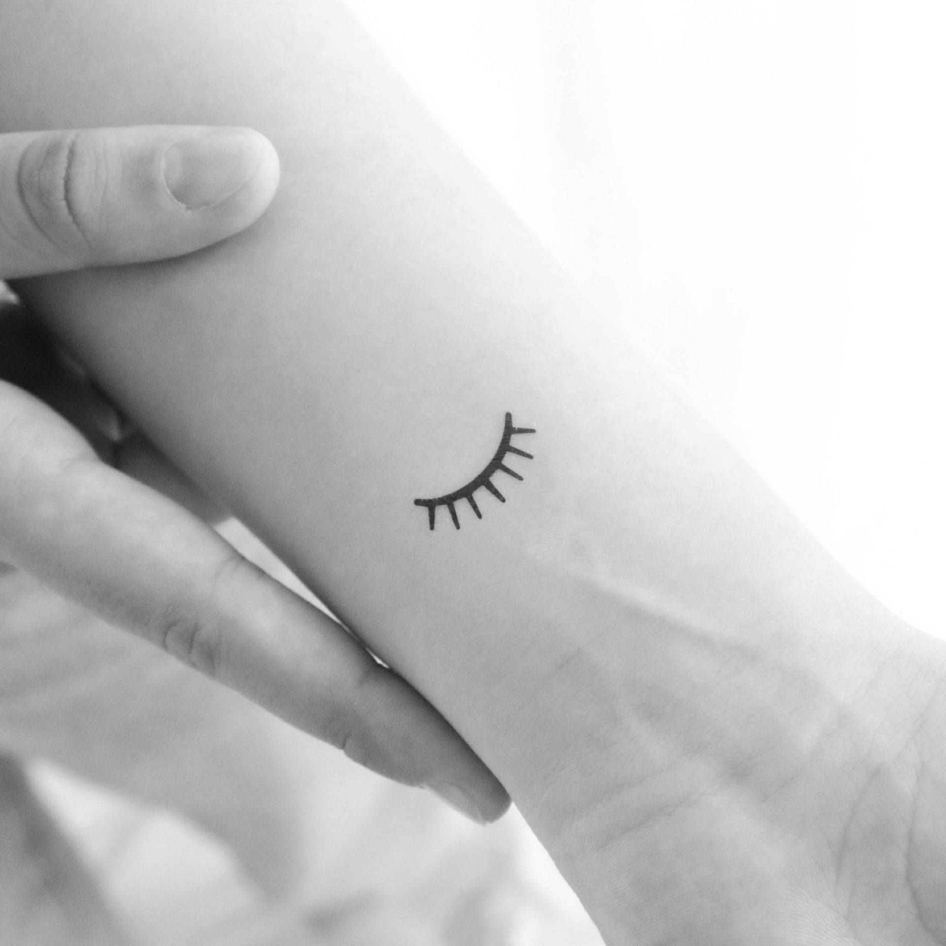 Wimpern Temporäres Tattoo | 3Er Set von Etsy - Tatteco