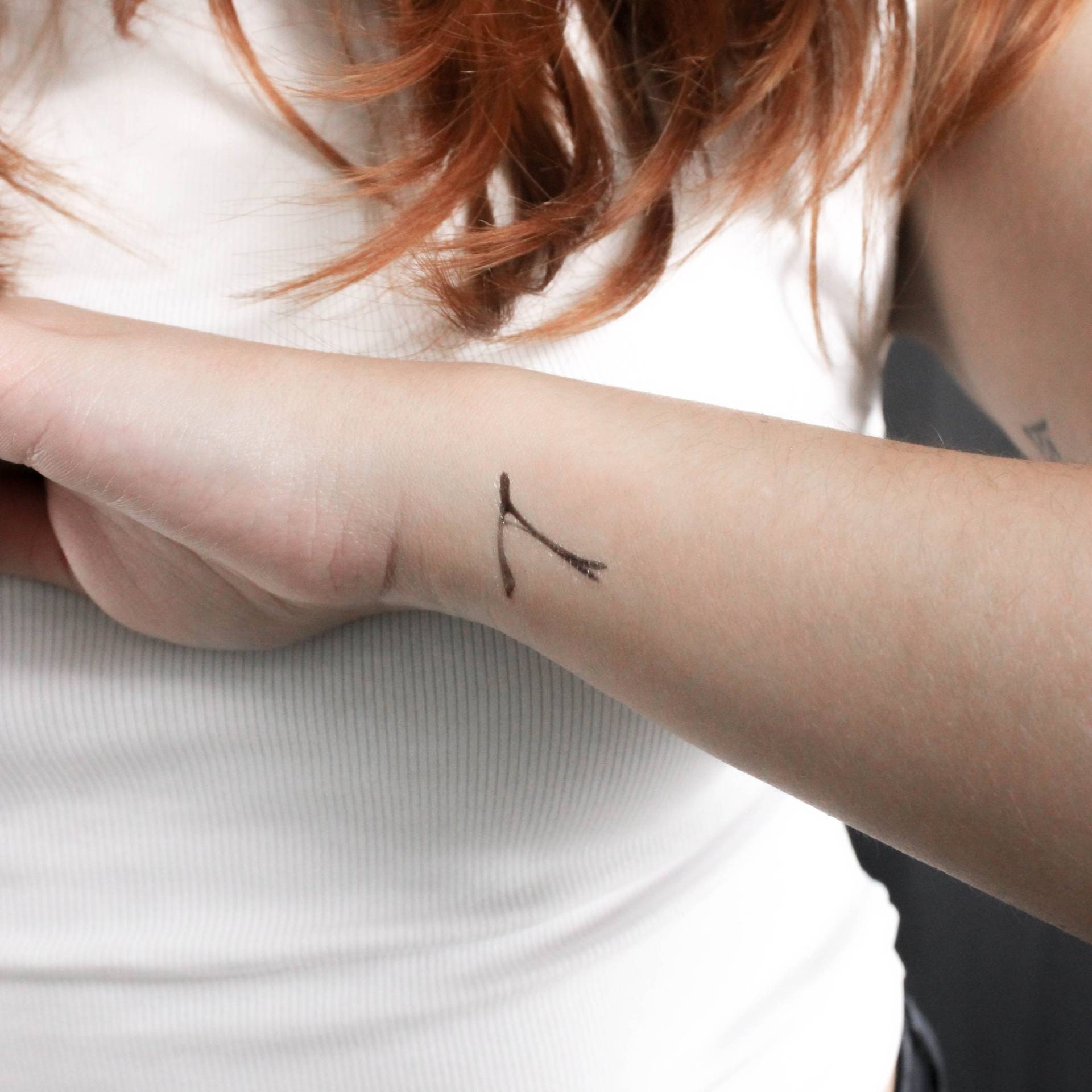 Wunschknochen Temporäres Tattoo | 3Er Set Wunschknochen Temporäres Tattoo | 3Er Set von Etsy - Tatteco