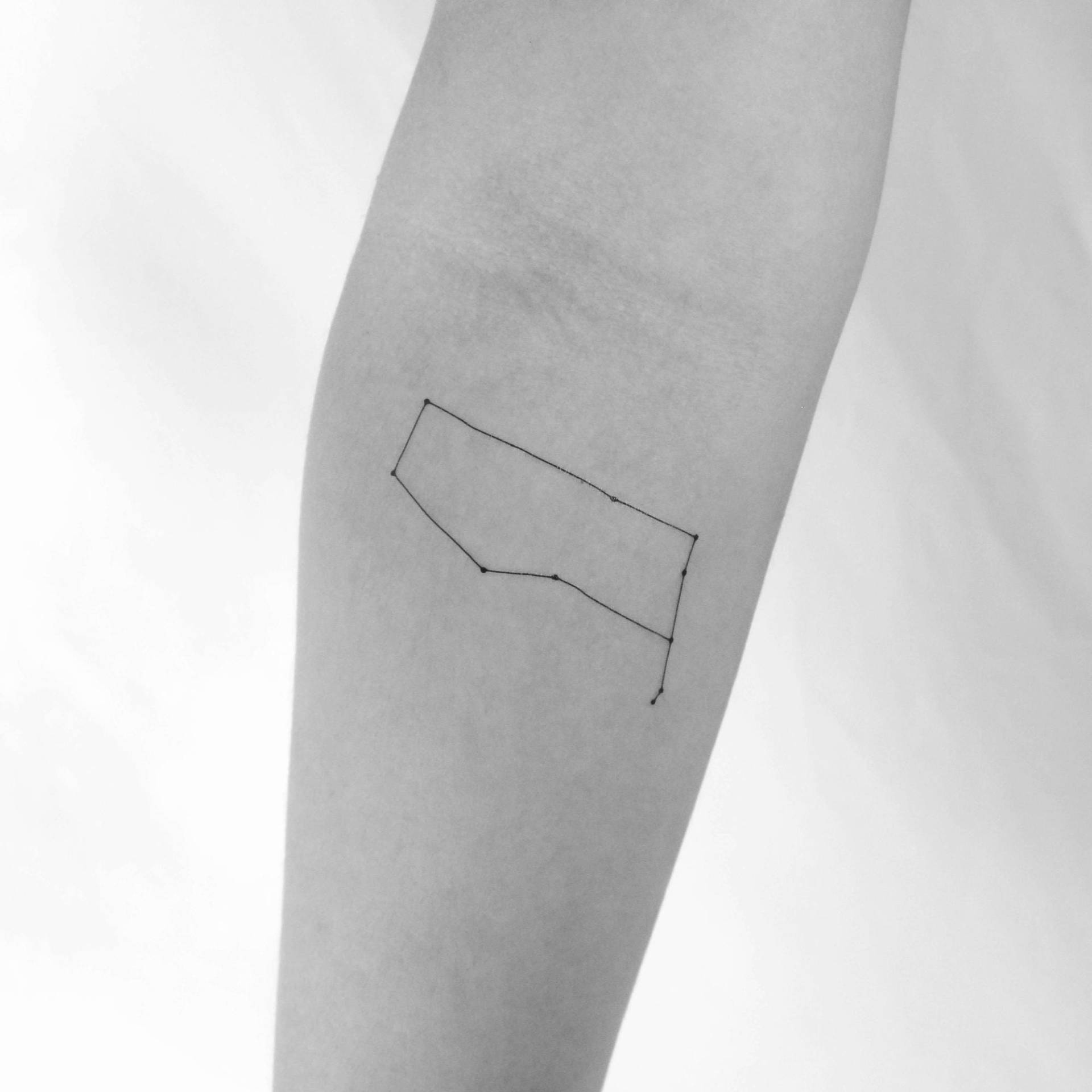sternbild Zwillinge Temporäres Tattoo | 3Er Set sternbild Zwillinge Temporäres Tattoo | 3Er Set von Etsy - Tatteco