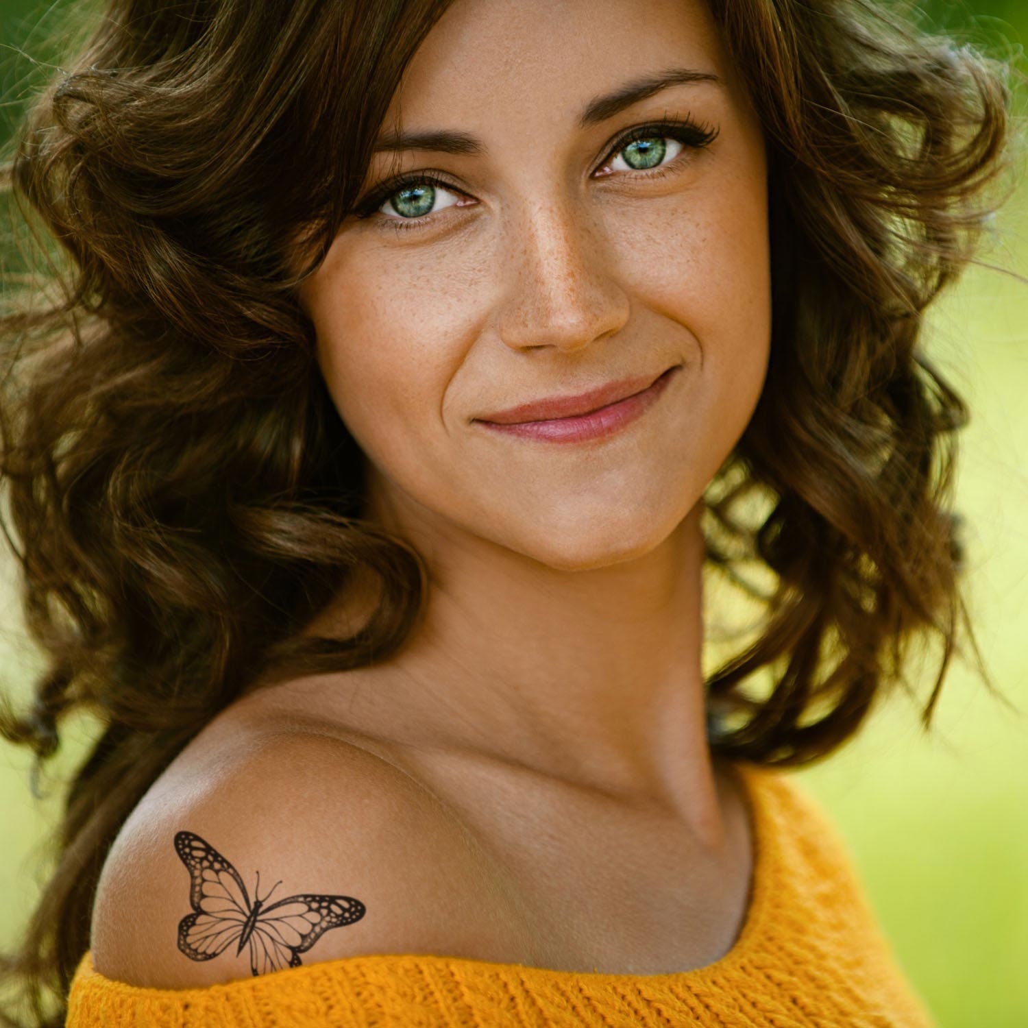 Temporäres Schmetterlingstattoo Für Frauen Und Männer, Exklusives Handgezeichnetes Temporäres Temporäres Schmetterlingstattoo Für Frauen Und Männer, Exklusives Handgezeichnetes Temporäres von Etsy - TattooYourStyle