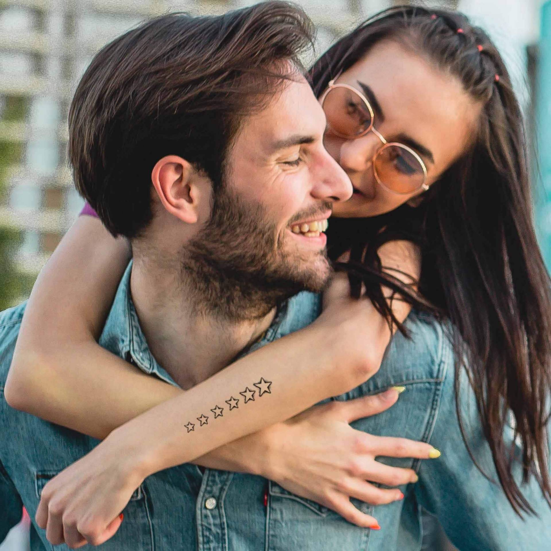Temporäres Sternen-Tattoo Für Männer Und Frauen, Exklusives Handgezeichnetes Temporäres Temporäres Sternen-Tattoo Für Männer Und Frauen, Exklusives Handgezeichnetes Temporäres von Etsy - TattooYourStyle