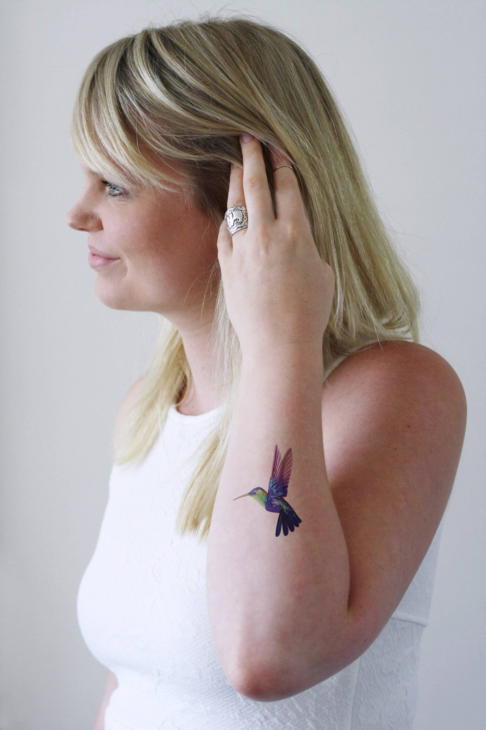 Kolibri Temporäres Tattoo | Vogel Boho Boho Geschenk Schönheit Selbstfürsorge Kolibri Temporäres Tattoo | Vogel Boho Boho Geschenk Schönheit Selbstfürsorge von Etsy - Tattoorary