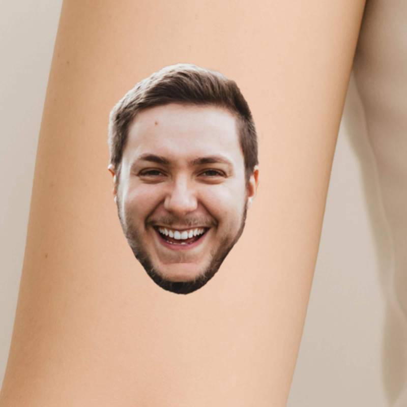 Jga Gesicht Tattoo I Bachelorette Party Personalisierte Tattoos Junggesellinnenabschied Brautparty Geschenk Lustig Hochzeit von Etsy - TattsyMe