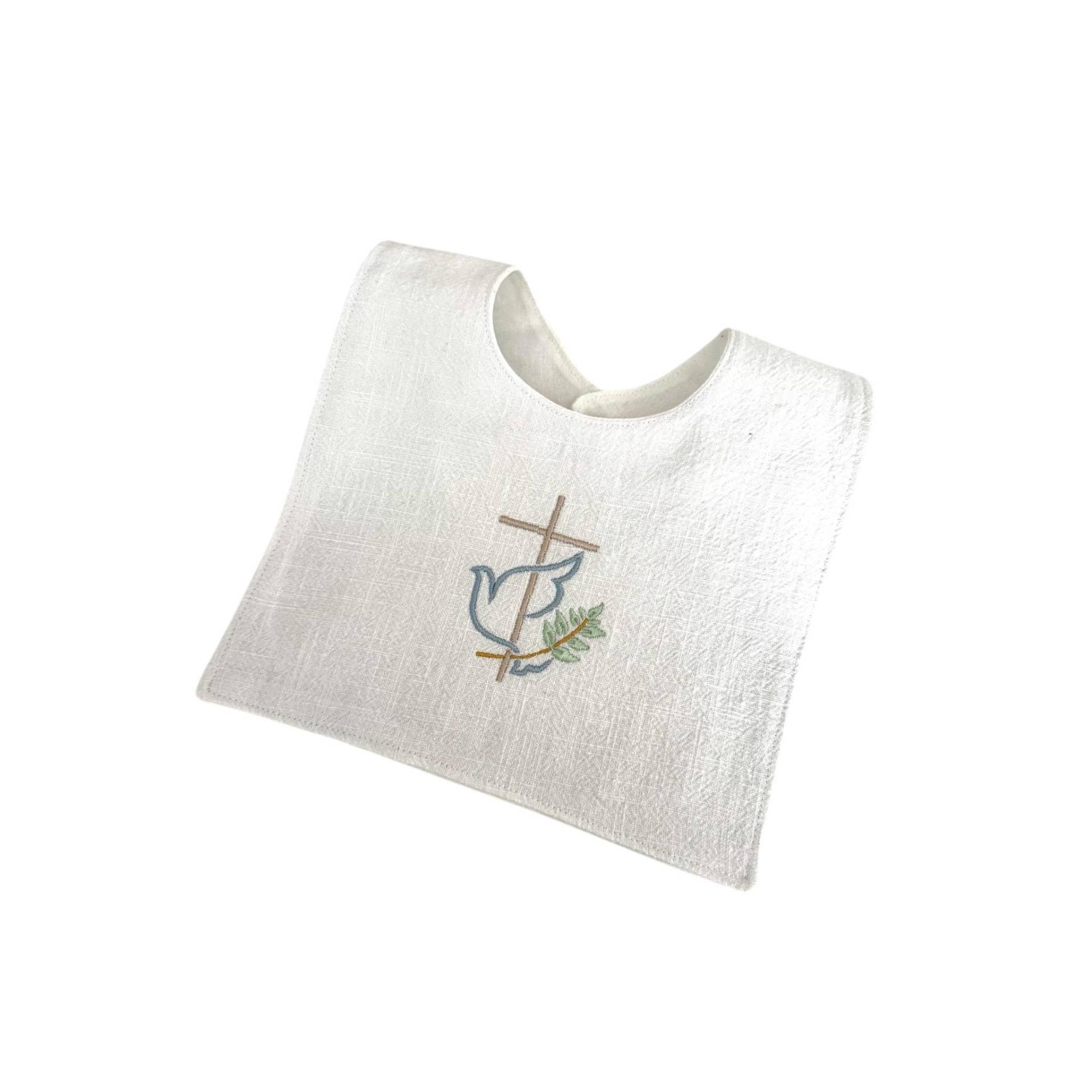 Besticktes Lätzchen Zur Taufe Taufgeschenk Deko von Etsy - Taufkleiddesign