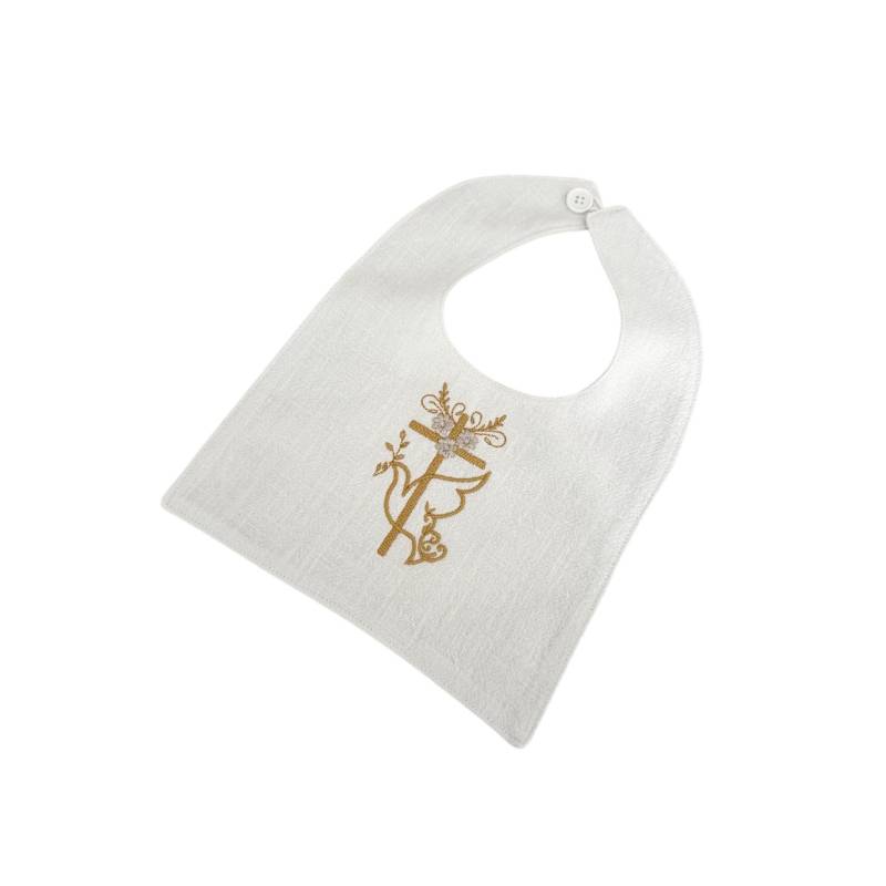 Besticktes Lätzchen Zur Taufe Taufgeschenk Deko von Etsy - Taufkleiddesign